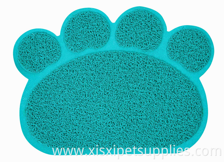 Pet Cool Mat In Summer Plastic Mat Paw Shaped Mat